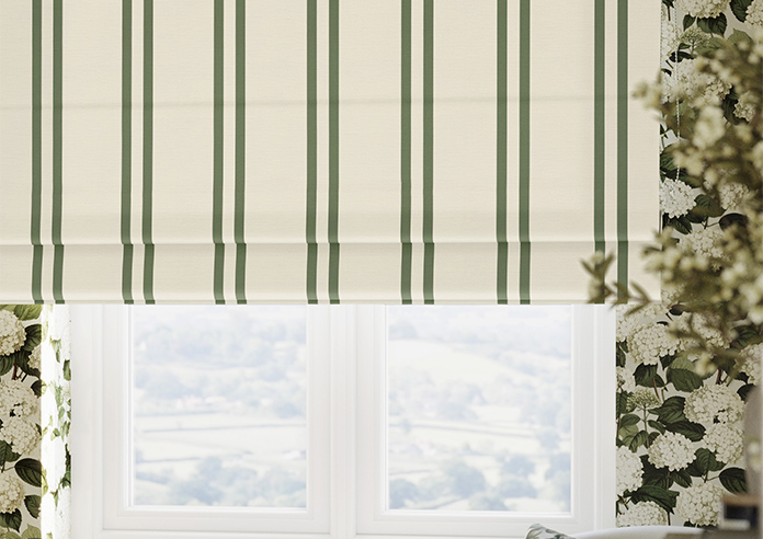 Winnies Stripe, Coriscon - Twist&Fit Roman Blind - Image 5